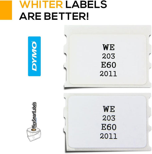 OfficeSmartLabels - 1" x 1-1/2" Book Spines Labels, Compatible with 30347 (6 Rolls, 750 Labels/Roll)