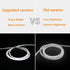 XINGZHI 16.4FT 5V White Neon Light Strip Waterproof, USB White Led Strip Lights with Touch Controller,Cuttable Flexible