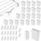 Psiriol 40 PCS Rubber Feet for Sink Grid, Sink Protecter, Heavy-Duty Kitchen Sink