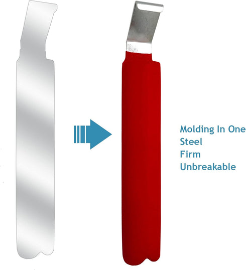 Fpz-bd7" Red Vinyl Siding Tools, Vinyl Siding Removal Tool for Install and Repair, Extra Long Anti-skid Handle