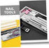 Stainless Steel Lab Tray for Beauty Salon Manicure Tools Small Instrument Organizer Tray for Tattoo Supplies