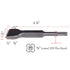6 1/8 in. x 1 1/2 in. SDS Plus Mortar Raking Bit, Tile Thinset Removal Floor Scraper Bit for Rotary Hammer
