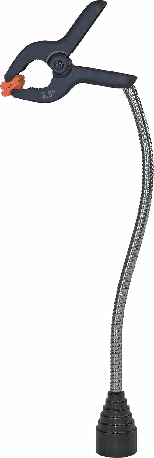 MAG-MATE 990FLXCLP Flexible Arm Clamp with Silver 20 lb Magnetic Base