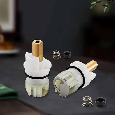 RP25513 Faucet Stem Assembly, Replacement Kit for Delta Two Handle Faucet, Includes RP4993 Seats and Springs (4 Pack)