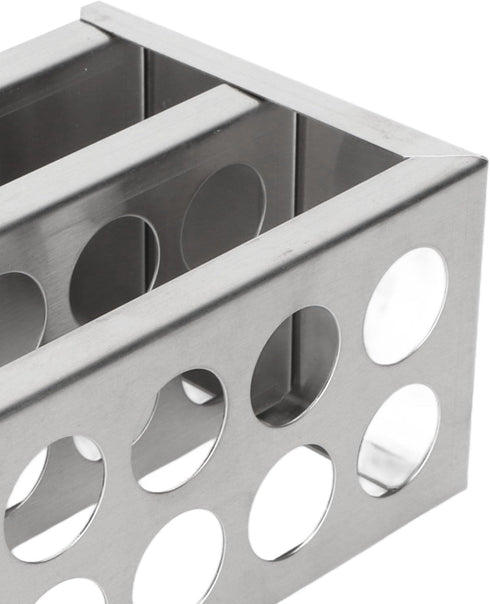Test Tube Holder, 12 Sockets 0.75'' Stainless Steel Test Tube Rack 3 Tiers Centrifuge Tube Rack Holder for Laboratory School
