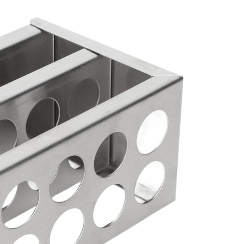 Test Tube Rack, 12 Holes, 3 Tiers Metal Stainless Steel Holder for Laboratory Scientific Experiments