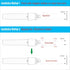 PINSUNLUX GX23 Bulbs 13W Equivalent,2-Pin Light,3 360 Beam,100277V Replacement,2 Pack. (GX23) Base LED CFL PL