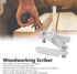 YWBL-WH 60mm Woodworking Scriber, Stainless Steel Locator Tool for Marking Center Finder, Scribing Gauge