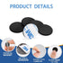Flexible Magnetic Tape A+B, Round Stickers with Adhesive Backing, Easy Peel and Stick, Magnetic Stickers for Fridge,