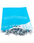 50pcs #8 x 1/2" Truss Head Screws, Self Drilling Zinc Plated Modified Truss Head Self Driller