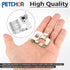 8PCS Dewalt Belt Clips, Stainless Steel Drill Tool Clips Hook Kit with Screws for 20V Power Tools