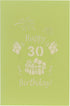 iGifts And Cards Happy 30th Birthday 3D Pop Up Greeting Card - Unique Gift for Thirty, Celebration for Husband, Wife,