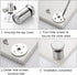 HJYCLFAZU 4Pcs 6cm 10cm 12cm 18cm 20cm 30cm Legs(8in/20cm) Adjustable Furniture Legs, Cabinet Coffee Table TV Stand