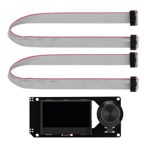 lvifloae MKS Mini12864 LCD Display for 3D Printers RGB Screen with Front SD