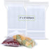 Valchoose Premium Heavy-Duty Small Poly Zipper Bags, Resealable Clear Plastic Bags for Jewelry, 200pcs