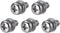 M5 x 12mm Stainless Steel Phillips Pan Head Machine Screws Bolts, uxcell, 5pcs with Spring Washer and Plain Washers