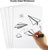 HERKKA 12 Pack Dry Erase Lapboards, Double Sided 9 x 12.5 Inch Small Boards with 12 Markers and 12 Erasers for