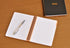 Rhodia Meeting Books, 8.85 x 11.69 Inches, Pack of 2, Black and Orange