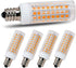 E11 LED Bulb 75W, 100W Halogen Replacement, Warm White 3000K, JD T3 T4 Mini Candelabra Base, 110V, 4 Pack.