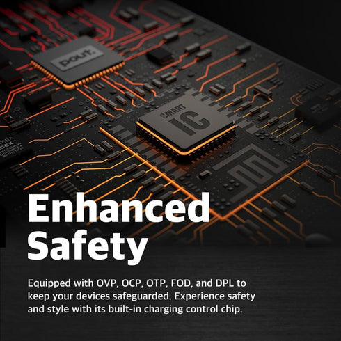 POUT H3 PRO Wireless Charging Mouse Pad Qi-Enabled Fast Charger with Anti-Slip Base & Smooth Surface for Phones