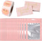 Gvhntk 620Pcs Thank You Business Cards Stickers Set Gold Foil Include 100 Thank