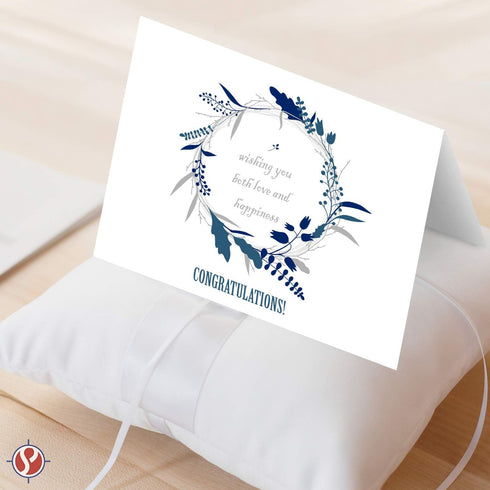 Greeting Cards Set - 5x7 Blank White Cardstock and Envelopes - Bulk Set of 25 for All Occasions