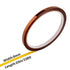 Luter 2 Pcs Kapton High Temperature Sublimation Tape, Heat Resistant Thermal Tape for Printing and Soldering