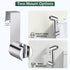 Set JiGiU Bidet Sprayer for Toilet Handheld Bidet Sprayer Toilet Faucet Sprayer Shower Shattaf Toilet Attachment Two