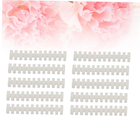 12 20pcs 10a ABOOFAN Position Terminal Block High-Toughness Plastic Brass Firmware Screw Terminal Strip Cable Connector