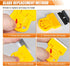 ZIMISI 2PCS Set, 10 10 (2PCS) Razor Blade Scraper Tool Mini Car Paint Remover with Plastic Blades & Metal Blades