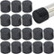 Wvapzwr 16Pcs 1 Inch (25mm) Round Rubber Chair Leg Tips Caps, Chair Table