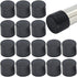 Wvapzwr 16Pcs 1 Inch (25mm) Round Rubber Chair Leg Tips Caps, Chair Table