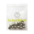 sotoolstop 1/4-20" 18-8(304), 50Pcs-Pack Acorn Cap Nuts, Acorn Nut Stainless Steel