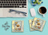 Butler in the Home 12 Pack Sticky Notes 3"x3", 50 Sheets Per Pad, Cute Funny Memo Note Pads