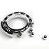 HARFINGTON 2pcs Precision Balls - 32mm Diameter G10 Chrome Steel Ball for Bearings, Silver