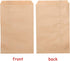 Volanic 100PCS 4X6 Inch Kraft Paper Bags, Small Flat Party Favor Bags for Bakery, Cookies, Sandwich Packing