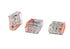 Push-in Electrical Connector, 22-12 AWG Solid, 50-Pack, 3-Port