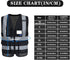 7 Reflective Security Safety Vests Heavy Duty with Pockets and Front Zipper