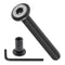 METALLIXITY Furniture Crib Screws Replacement Set with Wrench(M6-1x50mm) 20Pcs, Galvanization Connector Bolts M6