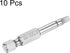 uxcell 9/64" Magnetic Hex Head Screwdriver Bit, 1/4" Hex Shank, 2" Length, S2 Steel Power Tool, 10 Pcs