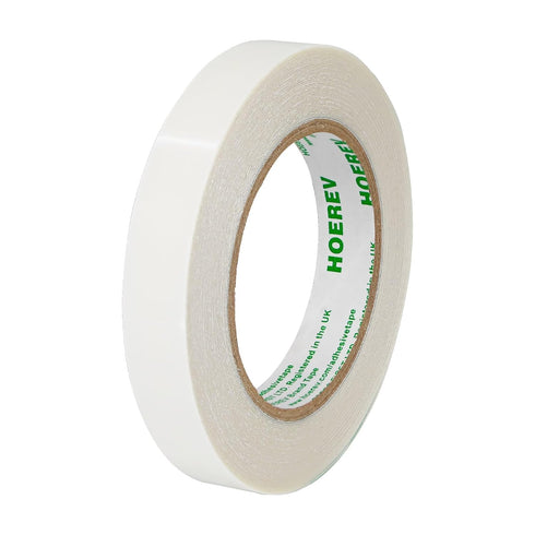 Hoerev UHMW PE Low Friction Tape, Multipurpose Drawer Glide Tape for Easy Application, 3/4" x 18 Yds