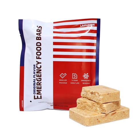 LAIFUFIRM Emergency Food Bars Survival Rations Mre Meals High Calorie Bars Military Food