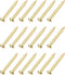 Small Nails (1.5x15mm) - 60pcs Brass Tiny Hardware Nails for Household Woodworking, Brass Tone
