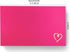 RXBC2011 100 3.5 2 Inch Little Thank You Cards Gold Heart Design Bulk Thank you Notes for All Occasions x hotpink