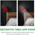 Bulb 5.43X5.11X3.54In Hemobllo Clip on Lamp Shade Cloth Lamp Cover for Light Lightweight Decorative Cover for Table