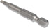 Mayhew Tools 19606-4 Square Recess Power Bit, 4-Pack, NO. 1 x 2"