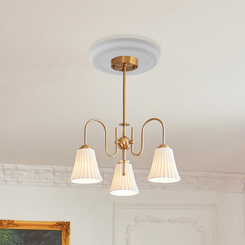 2Pairs Fans,9.84" 3.8" White Ceiling Medallion Ceiling Fan Light Covers,Split Ceiling Light Medallion for Light