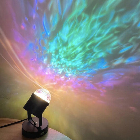 Tengsun Water Ripple Lamp Dynamic Ocean Wave Table Night Light Ocean Wave Ceiling