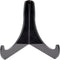 Plymor Small Black Acrylic 60-Degree Angle Easel With Deep Support Ledges, 3" H x 3.125" W x 2.5" D