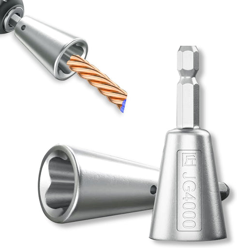 2 PCS Wire Stripper Tool, 2024 Upgrades Wire Nut Twister for Drill, Professional Electricians Tool
